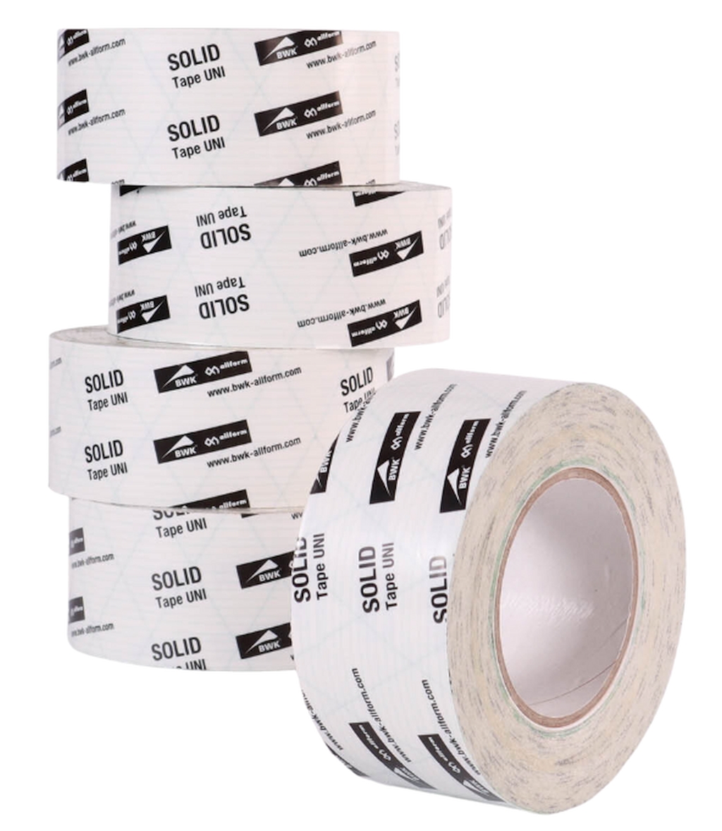 Bild von BWK SOLID TAPE UNI 60 weiß 60mmx25m - 12 Ro./Ka. (VPE=1 Stück)